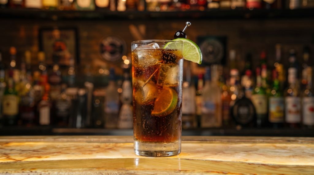 Cuba Libre cocktail at Cuba Libre Clarke Quay Singapore
